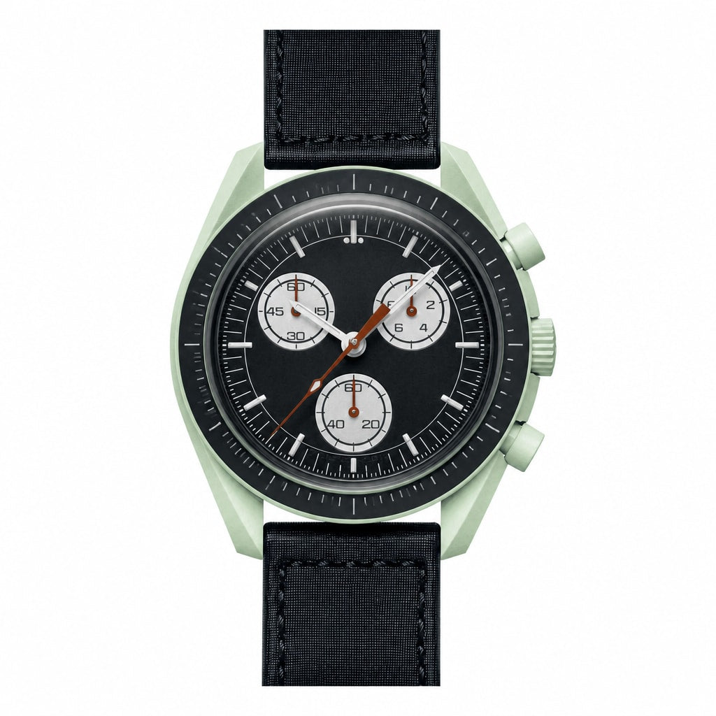 Dress Watch Black Steel